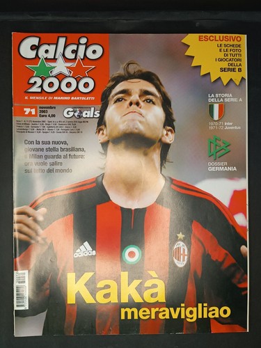 Rivista calcio 2000 kak - 2000, kak�