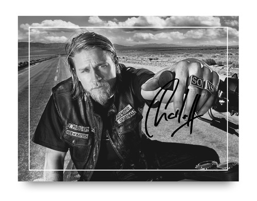 Charlie hunnam signed sons - signed, of