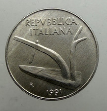Repubblica italiana rara 10 - italiana,
