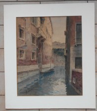 GIULIO ZAGO ACQUERELLO SU