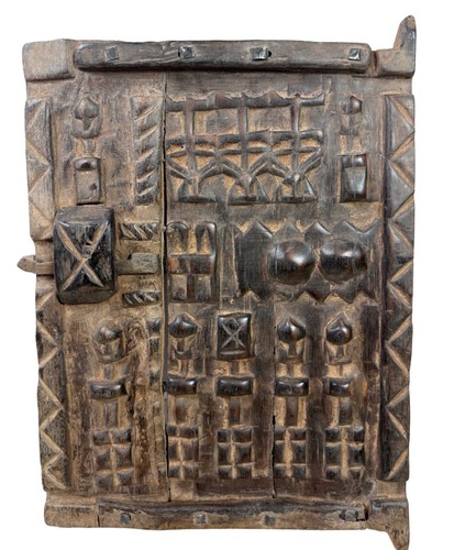 Antico pannello porta - , tribale