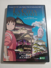 LA CITTA' INCANTATA MIYAZAKI STUDIO GHIBLI DVD PRIMA EDIZIONE COME NUOVO