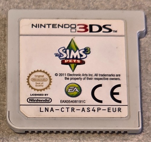 The sims pets nintendo 3ds - the,