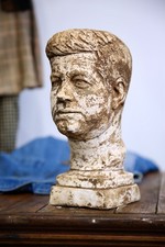 Antico cappello stand testa