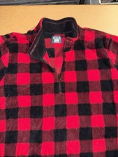 Maglione mezza zip in pile