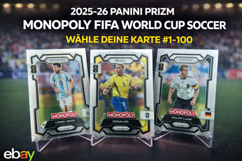 2025 panini prizm - panini, monopoly