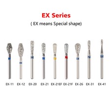Dental frese diamantate per - diamantate,