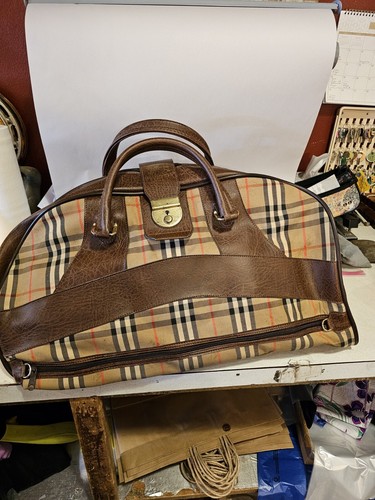 Borsone burberry haymarket - borsone,