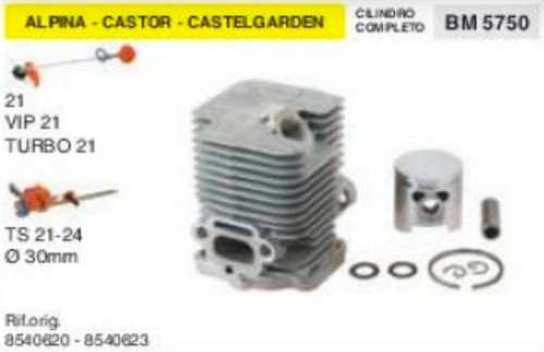 Cilindro pistone - e,