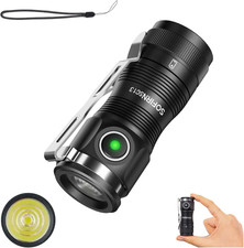 Sofirn SC13 Mini Torcia a LED Ricaricabile, 1300 Lm, Piccola Torcia a LED, Estre