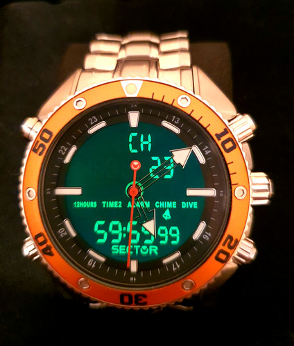 Sector dive master ana digit - dive,