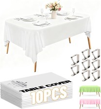Confezione 10 Tovaglie Bianche