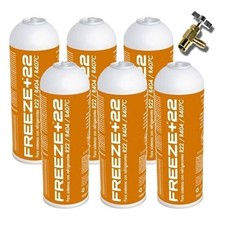 6 Botellas Gas Refrigerante