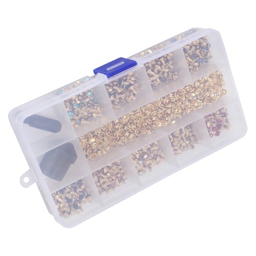 Crystal rhinestone rivets - rhinestone,