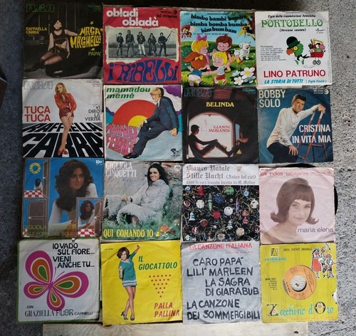 Lotto dischi giri e - 45,