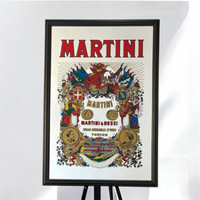 Martini Incorniciato Legno