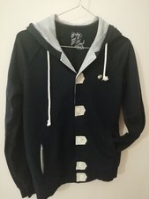 Street Gang Cardigan Blu Ragazzo Anni 13 con cappuccio 