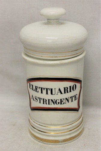Antico vaso farmacia bianco - da,