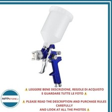 Pistola HVLP a spruzzo ad alta atomizzazione, per auto, mobili.., Max 45PS 3BAR