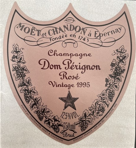 Une étiquette champagne - de,