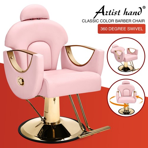 Sedia barbiere rosa - sedia, da