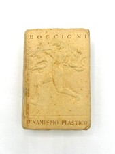 Umberto Boccioni Futurism  "Dinamismo Plastico" 1916 miniature book exc++++