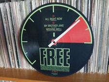 Free - All right now. LP;  vinile, 12", 45 giri;  Picture disc Island (1982)