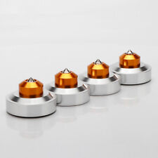 4x Piedini Spike Regolabili in Altezza per Altoparlanti Giradischi Amplificatore Antivibrazione