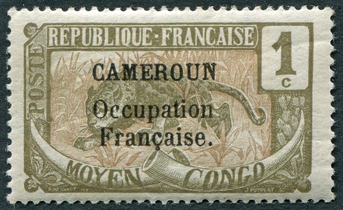 Cameroun 1939 oliva - cameroun, 1c