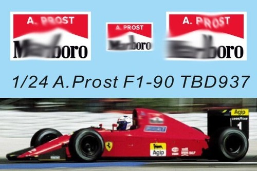 Decals per ferrari f1 90 - decals, f1-90