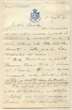 Autografo Paolo Carcano