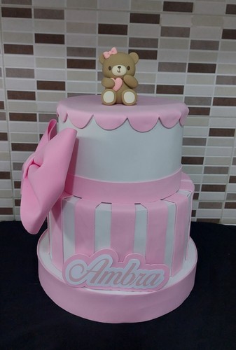 Torta scenografica battesimo - scenografica,