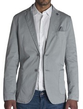 Giacca Uomo Slim Fit Cotone
