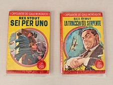 REX STOUT,LOTTO 2 ROMANZI,I