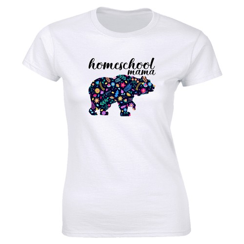 Maglietta homeschool mamma - homeschool,