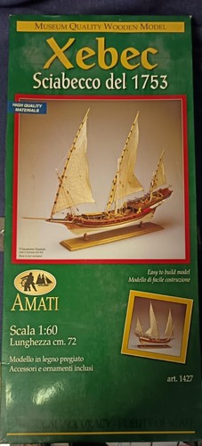 Amati xebec sciabecco del 1753 - amati,