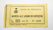 Città di Siracusa Biglietto