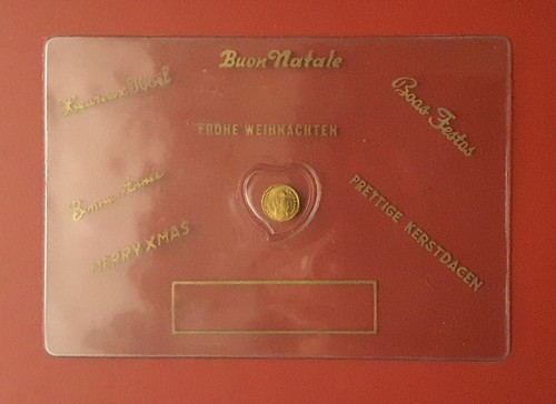Medaglia buon natale - buon,