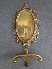 Vintage  Gancio Appendiabito Appendino Metallo Plastica Stile Liberty Barocco