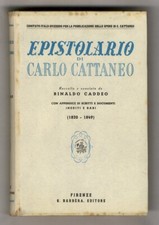Epistolario di Carlo Cattaneo