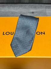 Cravatta Louis Vuitton grigia