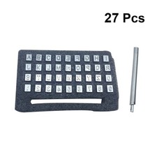  37 Pc Timbri Alfabeto Lettera