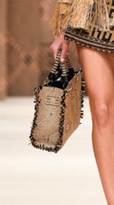 Elisabetta Franchi Borsa Rafia