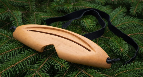 Occhiali neve legno - da,