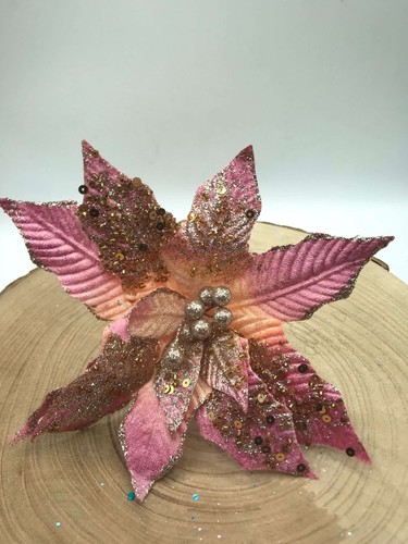 Stock stelle natale rosa - 4,
