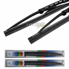 Set Di Spazzole Con Gommone E Supporto In 550/330Mm 2X Premium CLASSIC