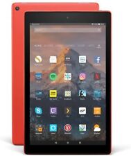 Amazon Fire HD 10 Tablet con Alexa Hand Free 32GB, 1080p Full HD Regno Unito Stock Rosso
