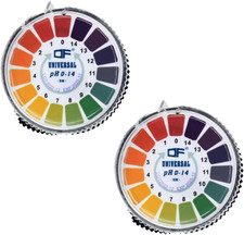 2 Cartine Tornasole, Cartina per Test Del Ph, Intervallo Di Misurazione 0-14, Te
