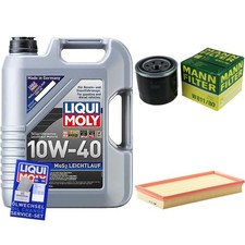 INSPEKTIONSKIT FILTER LIQUI MOLY ÖL 5L 10W-40 für KIA Carens II FJ 2.0 CVVT