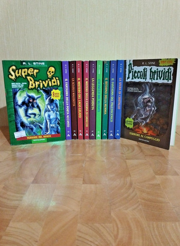 Lotto libri piccoli brividi - libri,